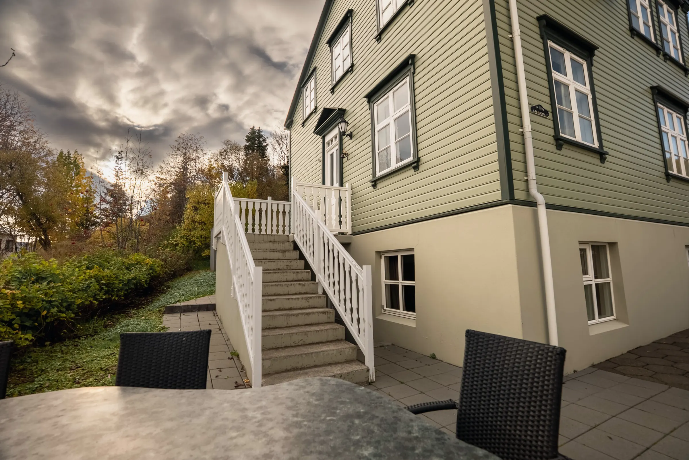 Entrance yard, The Classic Apartment